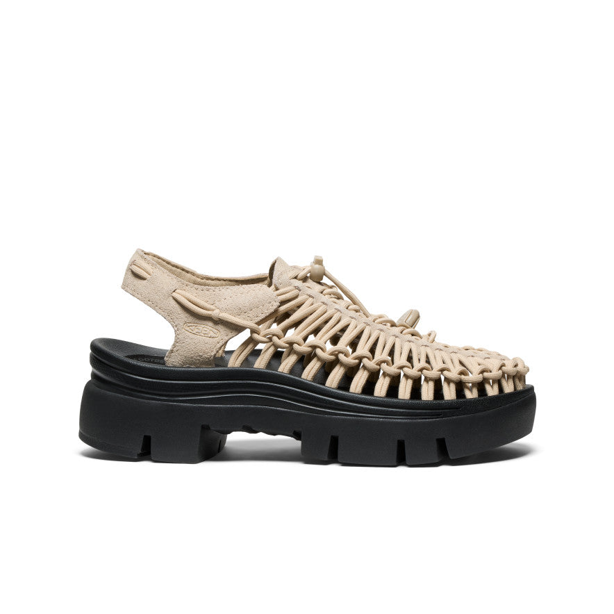 Unisex UNEEK PLT Sneakers - Safari & Black Colorway | Comfortable Casual Shoes for Men & Women | Perfect for Walking, Travel & Everyday Wear