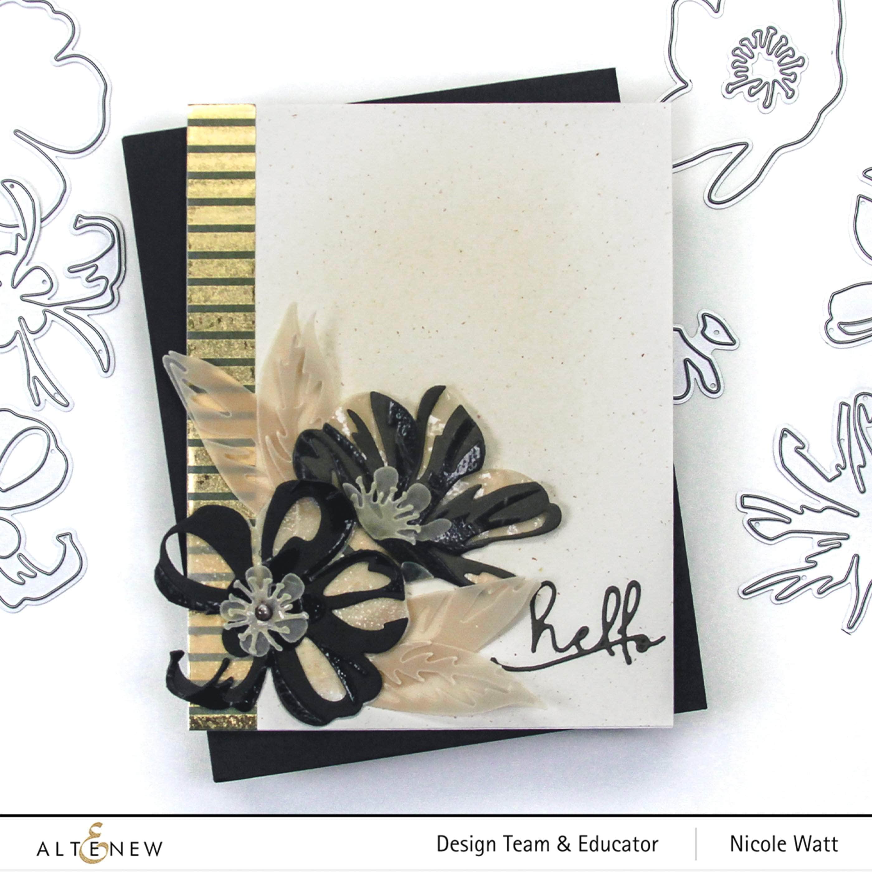 Cistus Layering Die Set for Paper Flower Crafting - Perfect for DIY Scrapbooking, Card Making, and Home Decor Projects