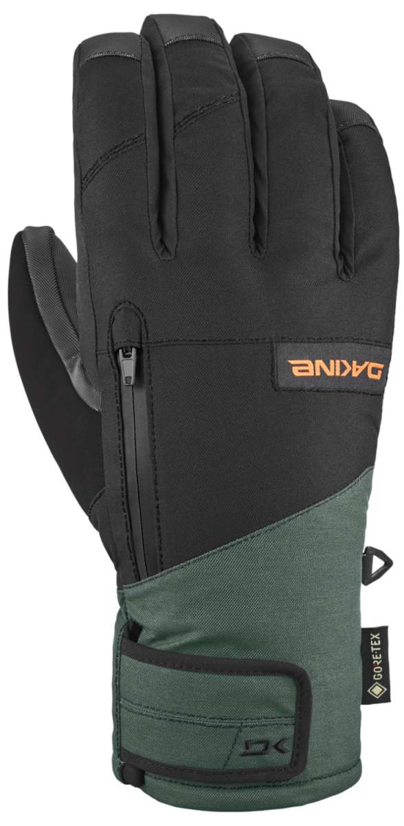 Dakine Leather Titan GORE-TEX Short Gloves 2024 - Waterproof Motorcycle Gloves for Men & Women - Ideal for Riding, Commuting & Outdoor Adventures