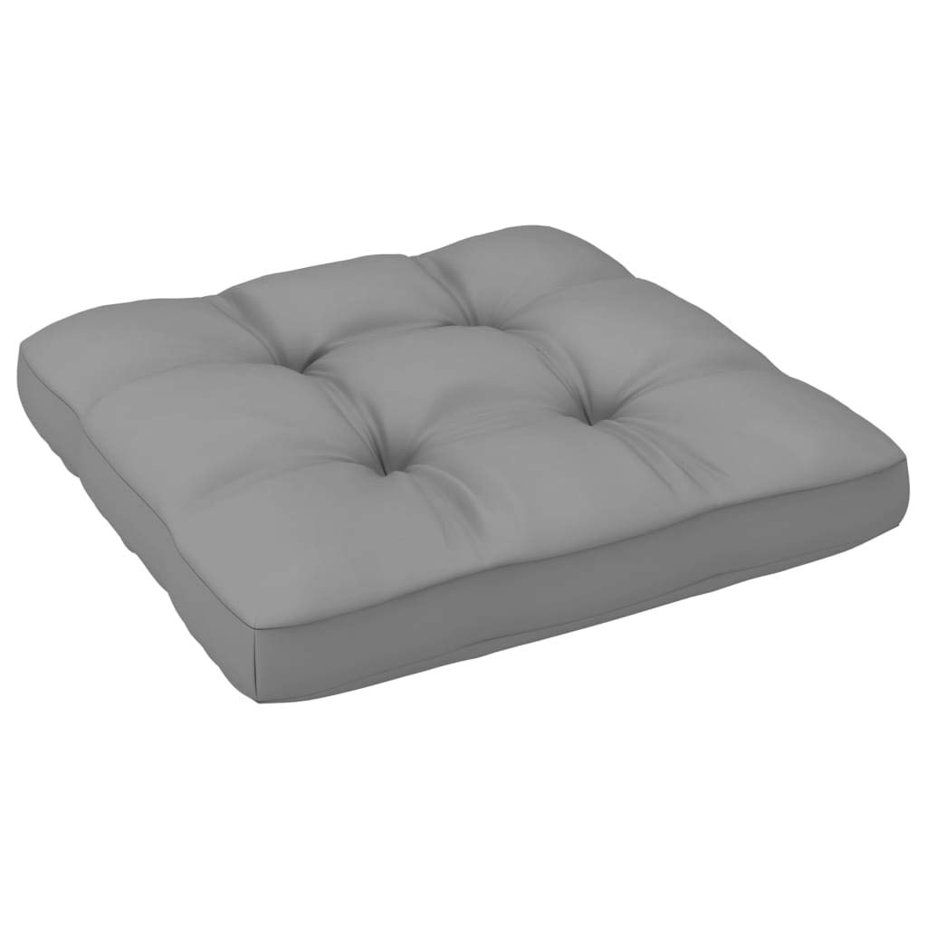 Waterproof Pallet Furniture Cushions 22.8x22.8x4 Inch - Outdoor Wood Sofa Pillow, Universal Floor Cushion for Patio, Deck, Garden - Ultra Comfortable & Durable Gray Seat Cushion for Pallet Chairs, Benches, Loungers