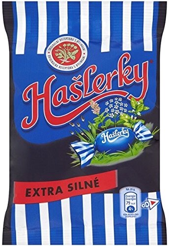 Nestle Haslerky Extra Strong Herb & Menthol Candy - 90g Pack | Soothing Throat Relief for Cough & Cold | Perfect for Travel, Office & Daily Use