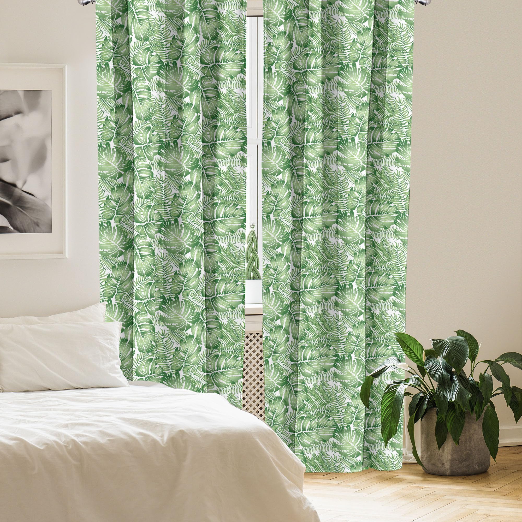 Ambesonne Tropical Curtains 28