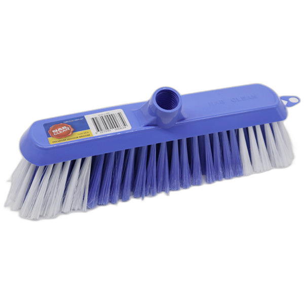 Premium NAB Household Indoor Broom Head - Heavy Duty Cleaning Broom for Hardwood Floors, Tile & Carpets - Ideal for Home, Kitchen, Office & Garage Cleaning