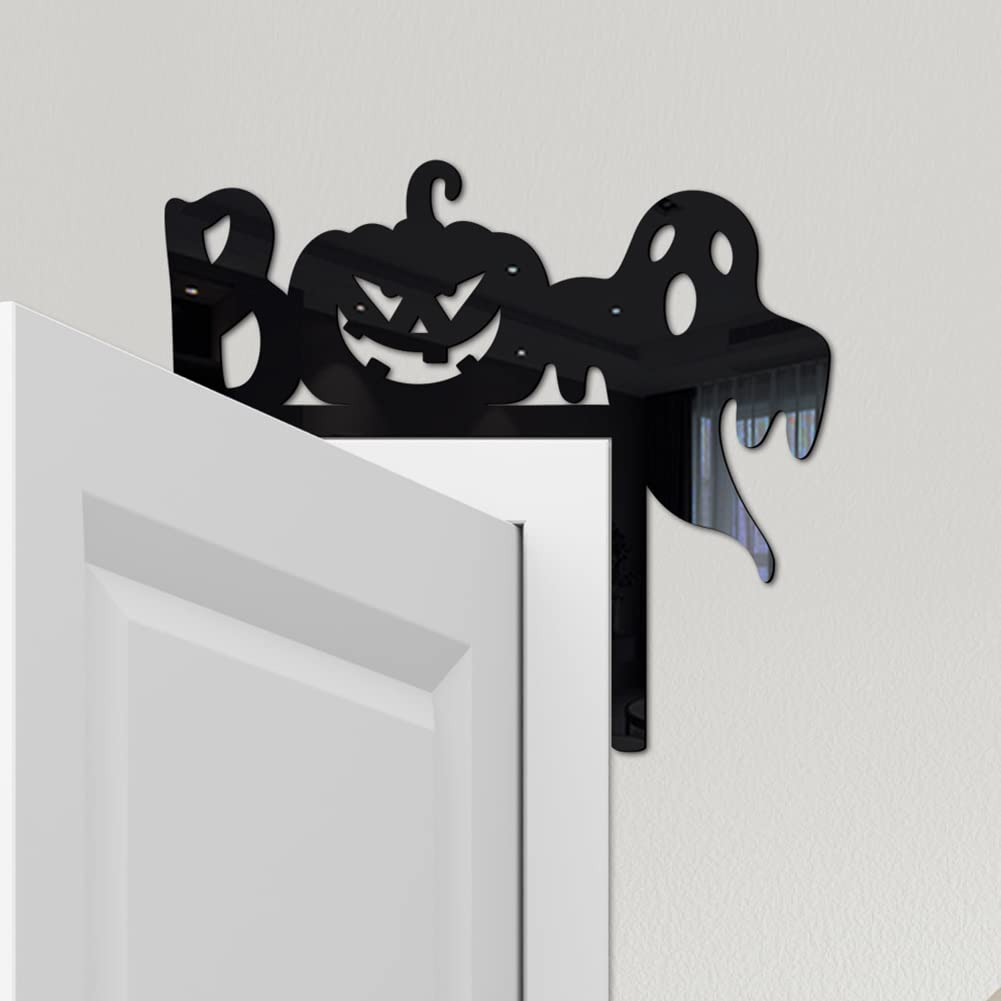 MOONDKIST Halloween Pumpkin Light Switch Decals - 2 Pack Removable Acrylic Wall Stickers for Home Decor, Living Room & Carving Art - Perfect for Halloween Party, Fall Festival & Spooky Home Decoration