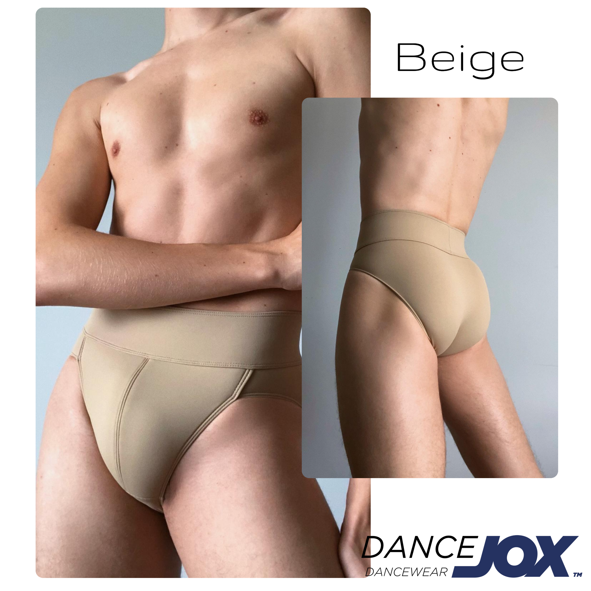 DANCE JOX Professional Dance Belt - Full Seat Support for Ballet, Modern & Jazz - Comfortable & Breathable for Performances & Practice