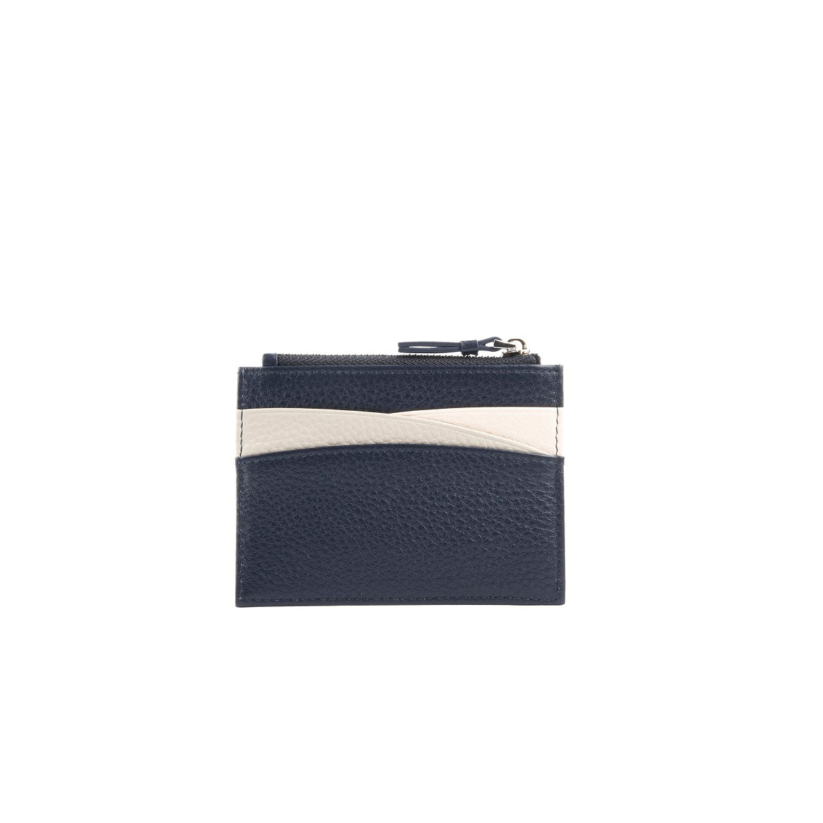 Premium Amber Genuine Leather Card Holder with Top Zip - Slim RFID Blocking Wallet for Men & Women - Perfect for Travel, Business, and Everyday Use