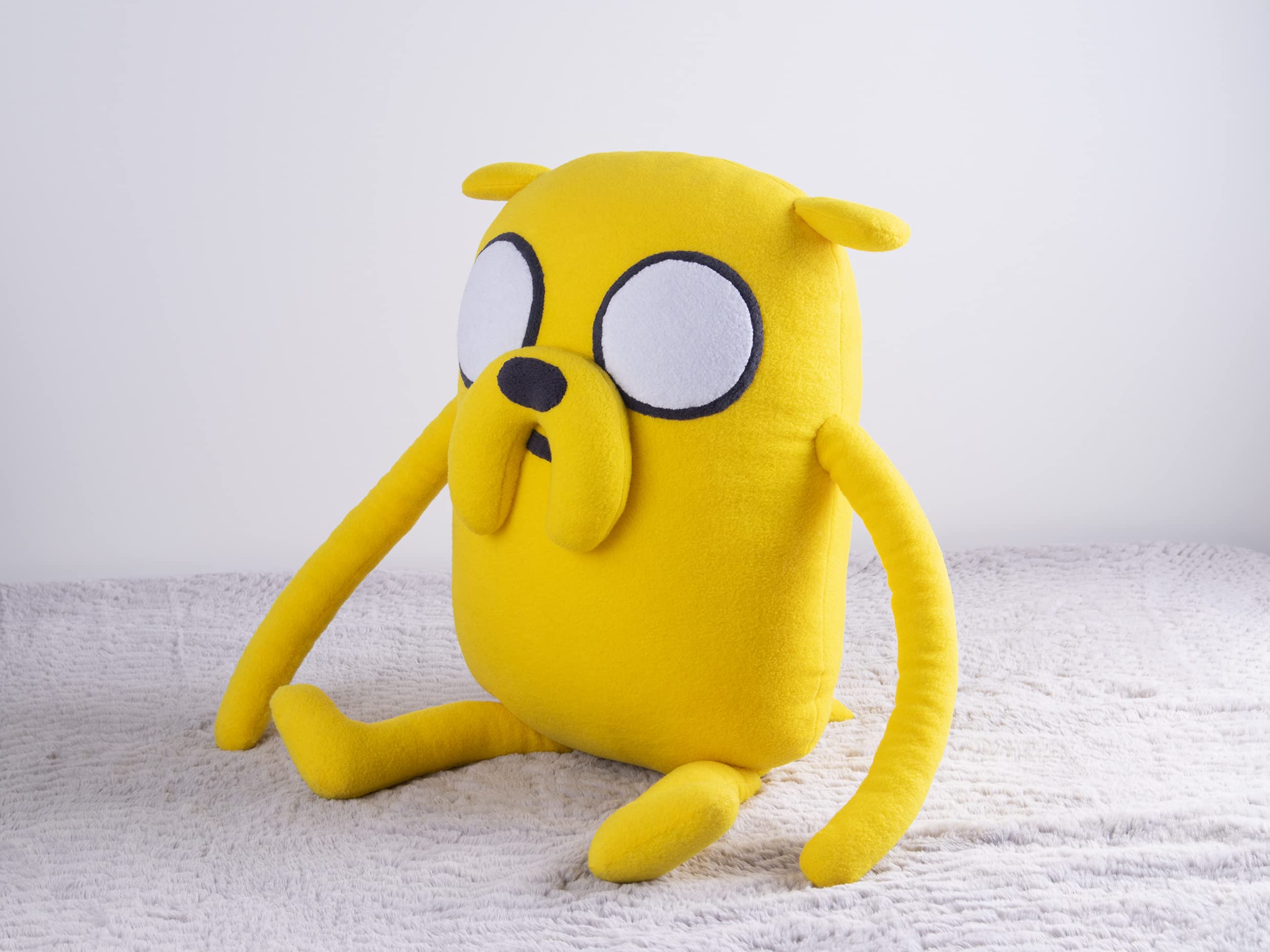 Adventure Time Jake The Dog 22-inch Handmade Plush Toy - Perfect for Collectors, Gifts, and Kids' Room Decor