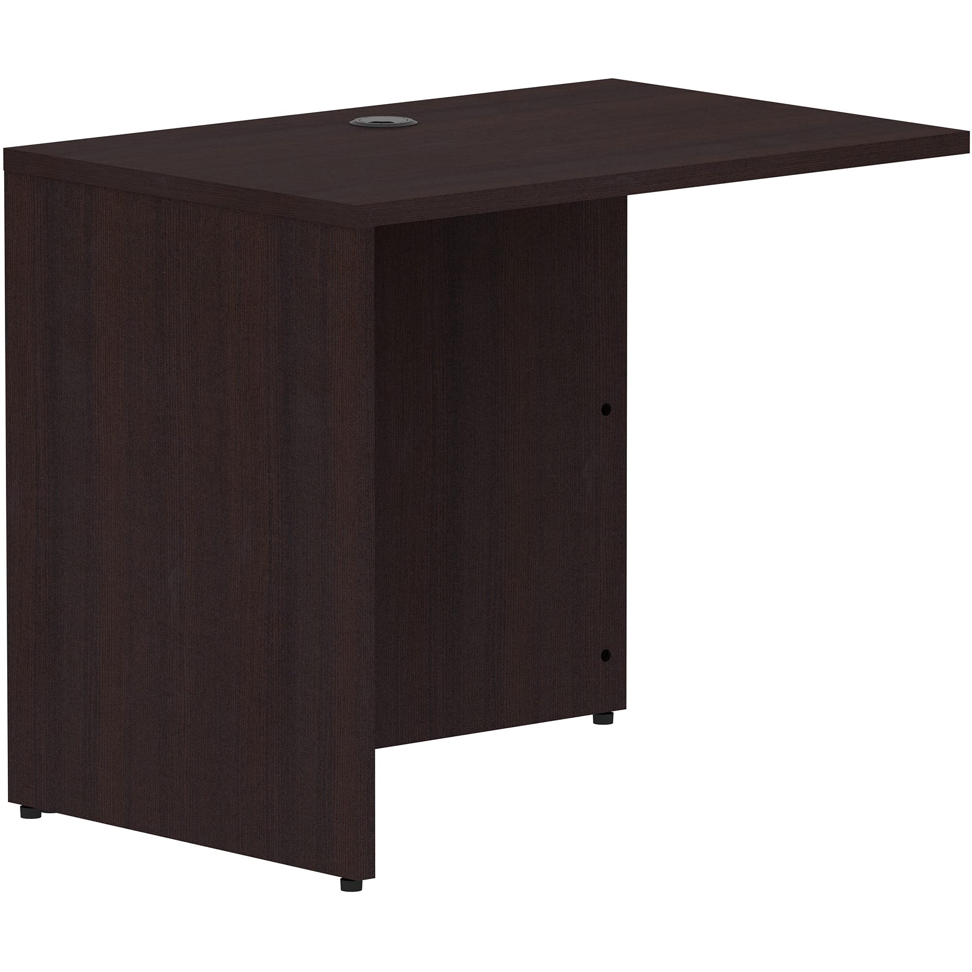 Lorell Espresso Laminate Desk - Home Office Workstation