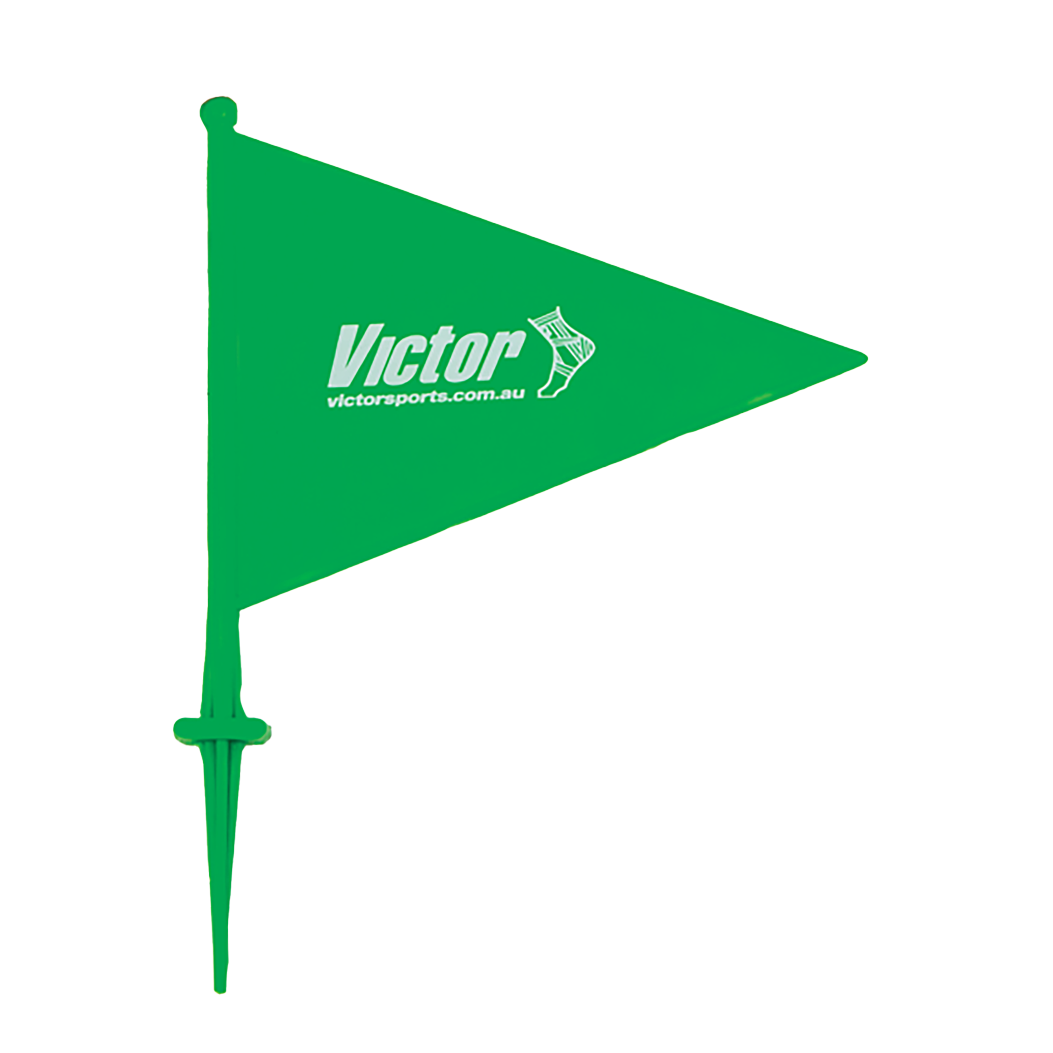 Victor PVC Field Marker Flags - Bright Orange, Heavy Duty, 18 Inch - Perfect for Surveying, Landscaping, and Utility Marking