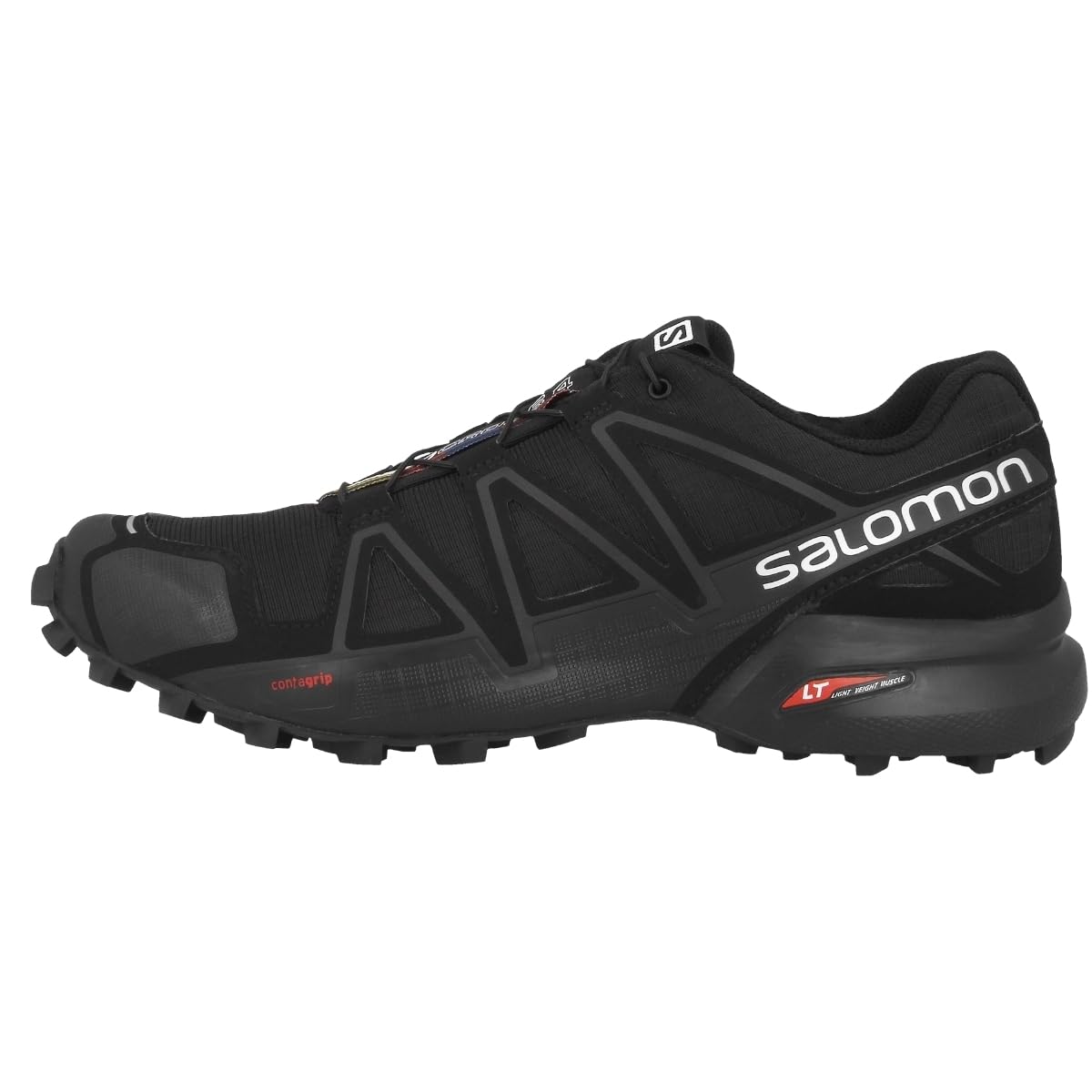 Salomon Women's Speedcross 4 Trail Running Shoes - Lightweight Hiking & Outdoor Adventure Footwear for Women - Perfect for Trail Running, Hiking, and Mountain Climbing