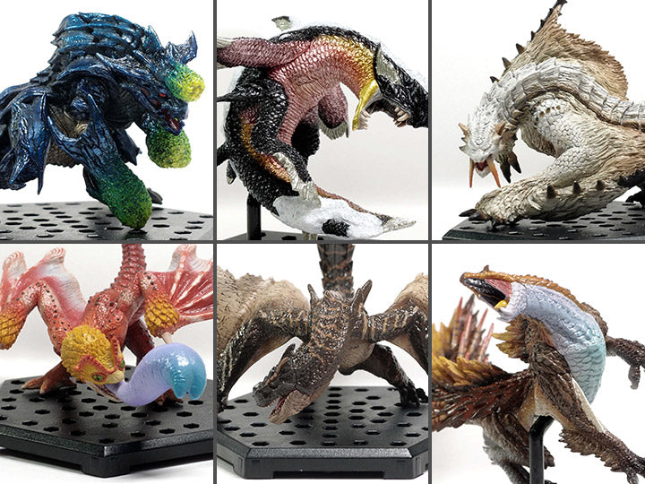 Capcom Monster Hunter Plus Vol 16 Action Figure Set - 6-Piece Collectible Trading Figures for Gamers & Anime Fans | Perfect for Display, Gifts, and Role-Playing Scenes
