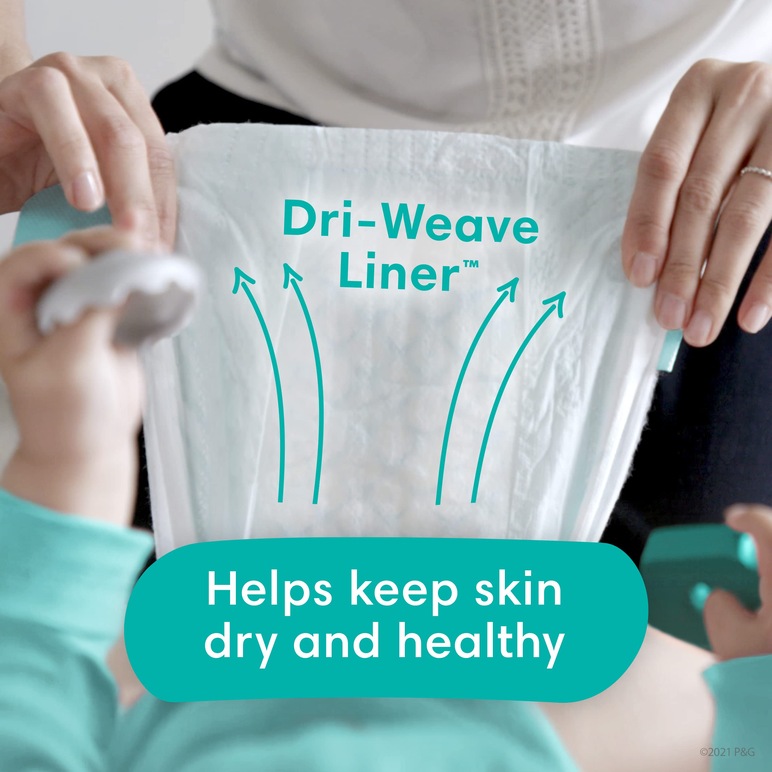Pampers Baby Dry Disposable Diapers Size 4 (92 Count) - Super Pack of 3, Hypoallergenic & Leakproof for Overnight Protection | Perfect for Daycare, Travel & Nighttime Use | Packaging May Vary