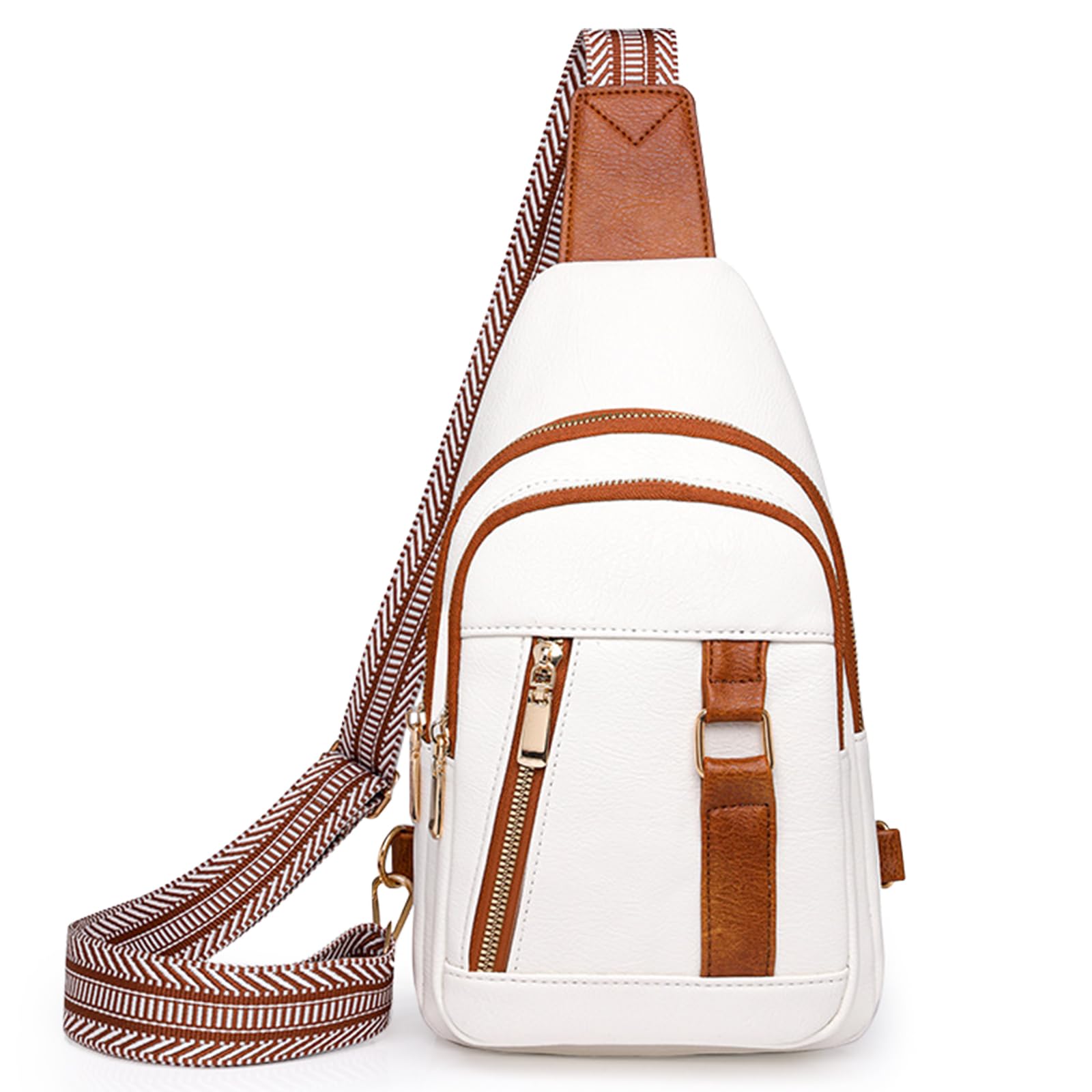Stylish Leather Crossbody Bags for Women - Perfect Mother's Day, Birthday Gifts for Mom & Wife - Compact Sling Bag & Travel Fanny Pack for Everyday Use, Shopping, and Outdoor Adventures