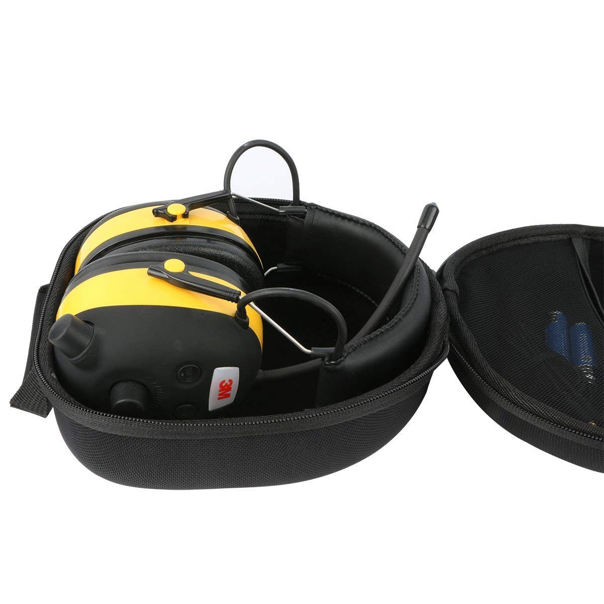 Alpine Muffy Kids Noise Cancelling Headphones Hard Carrying Case - Durable Protective Travel Storage for School, Airplane & Home Use