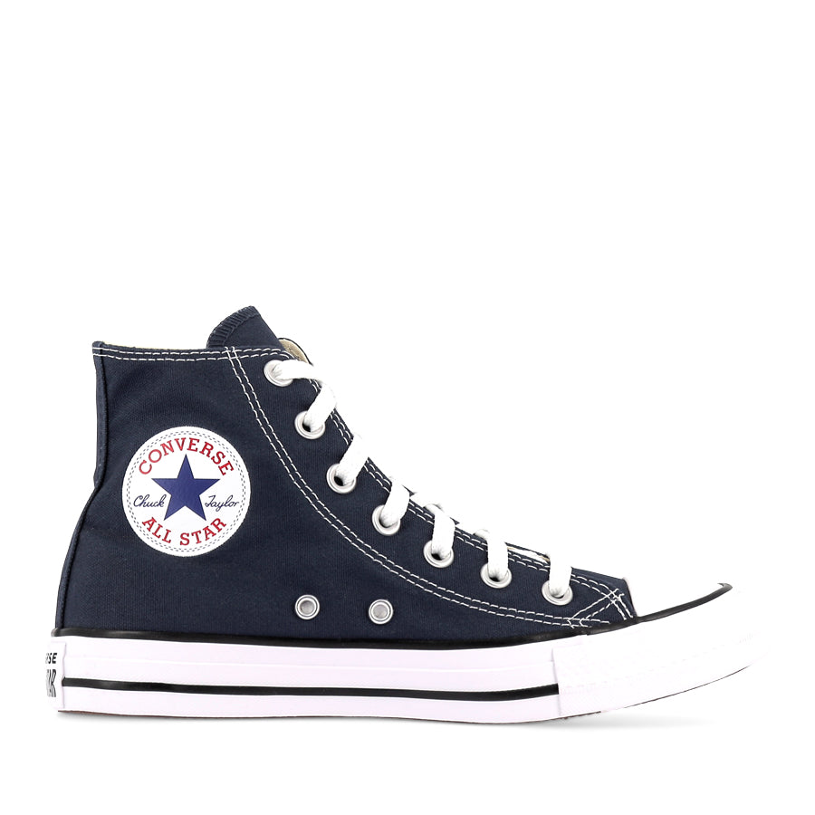 Converse All Star Hi Core Navy Blue High Top Sneakers - Classic Unisex Basketball Shoes for Men & Women - Perfect for Casual Wear, Street Style & Sports
