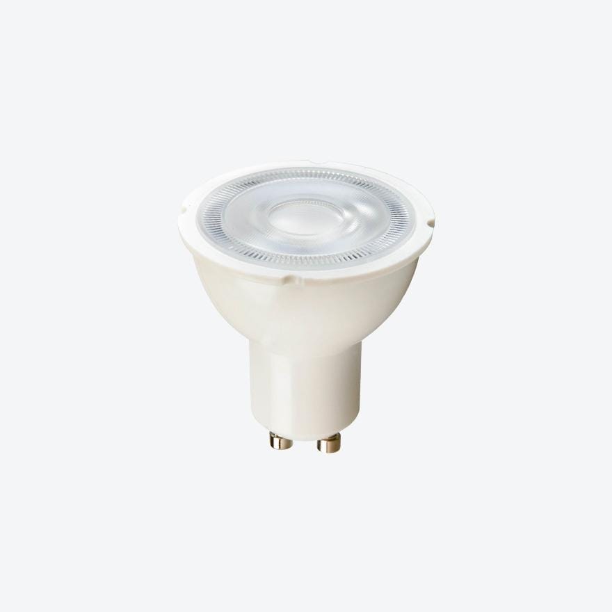 GU10 LED Bulb 7W 3000K Warm White - Energy Efficient Dimmable Light for Home, Kitchen, Living Room, and Office Lighting