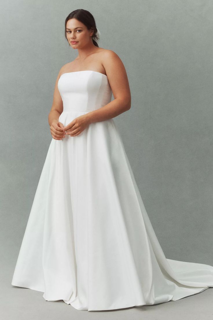Jenny Yoo Brynn Gown - Elegant Lace Wedding Dress for Brides | Perfect for Beach, Garden & Formal Weddings