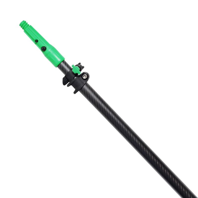Unger Carbon Pole 2-Section Extendable 5ft/1.5m - Lightweight Telescopic Cleaning Pole for Windows, Gutters & High-Reach Areas