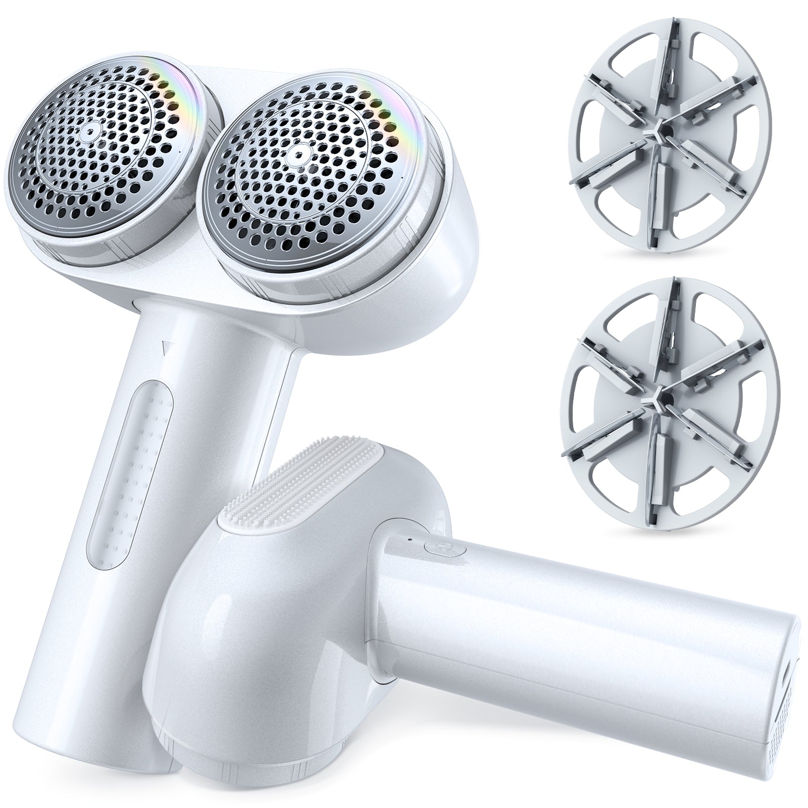 Premium Dual Fabric Shaver & Lint Remover - Effortlessly Remove Pills & Fuzz from Clothes, Sweaters, Blankets & More | Perfect for Home, Travel & Professional Use