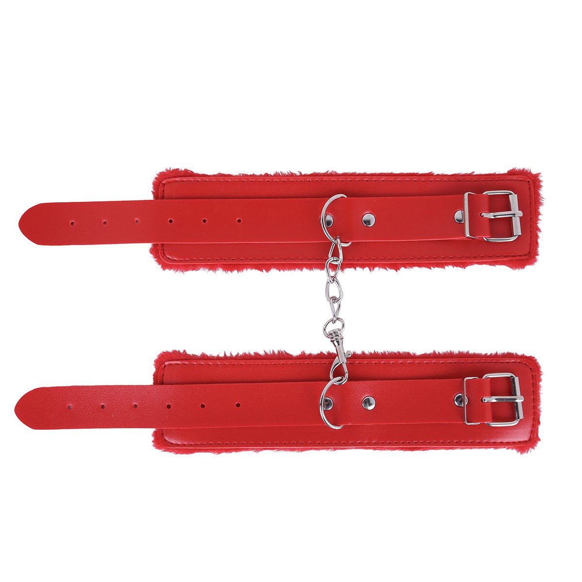 Adjustable PU Leather Wrist & Ankle Cuffs - Unisex Restraints for Play