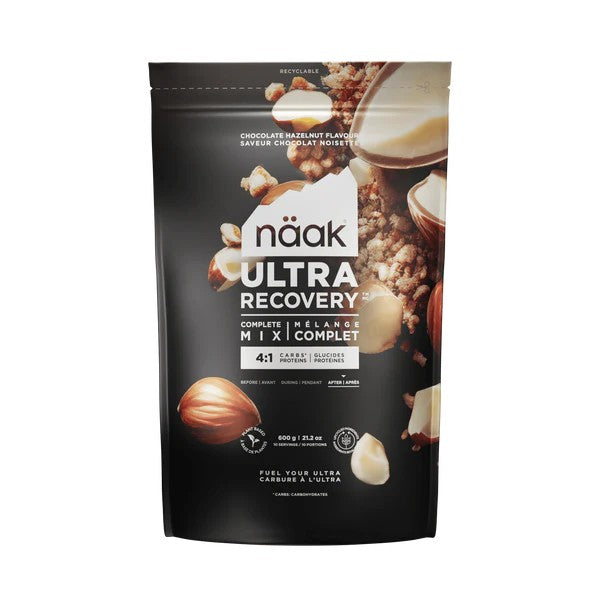 Naak Complete Recovery Mix - Vegan Protein Powder for Post-Workout & Muscle Recovery | Ideal for Athletes, Runners & Fitness Enthusiasts | Gluten-Free & Plant-Based Energy Boost