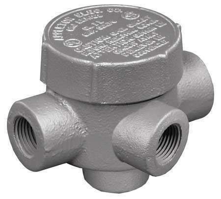 Iron, Ta, Grjta50 Conduit Outlet Body - Heavy Duty Electrical Conduit Fitting for Commercial & Industrial Wiring Applications