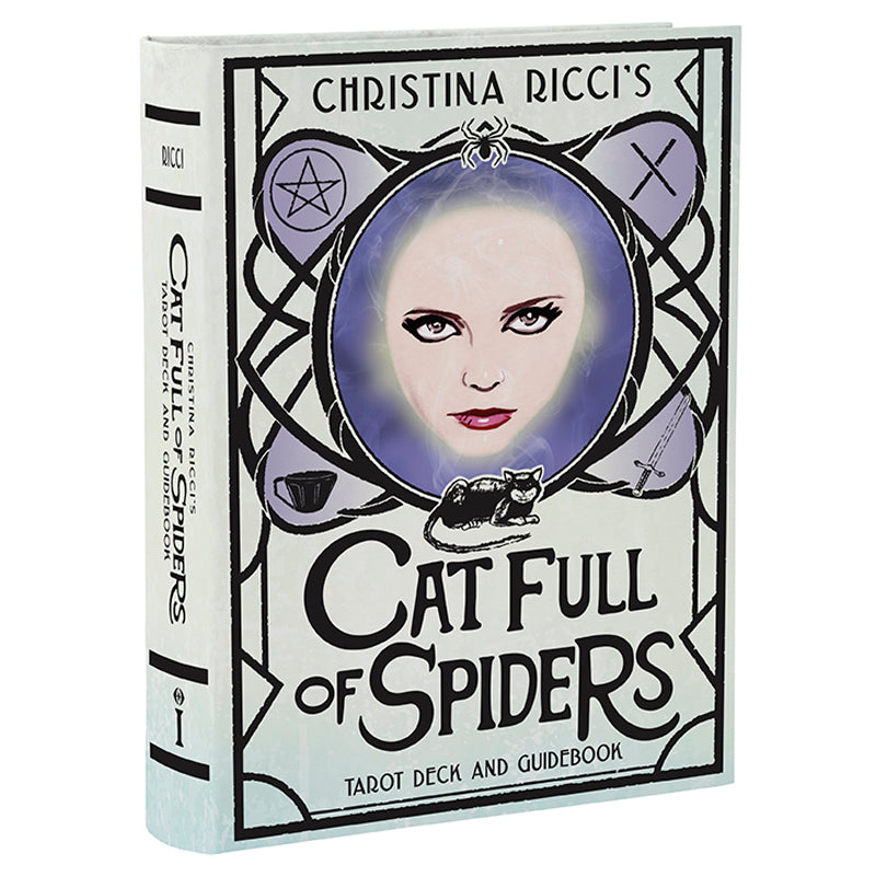 Christina Ricci's Cat Full of Spiders Tarot Deck with Guidebook - Unique Gothic Tarot Cards for Divination, Fortune Telling & Spiritual Guidance