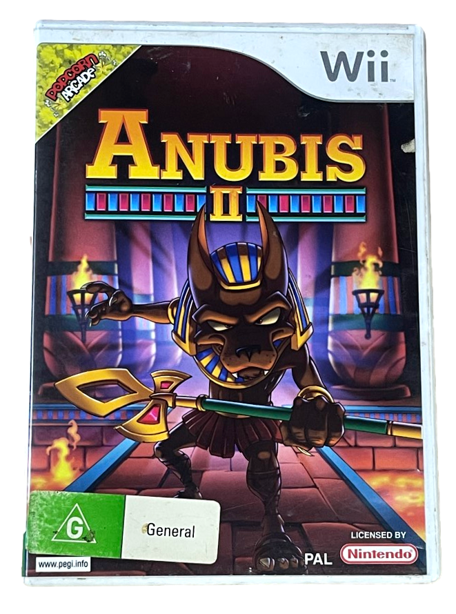 Anubis II Nintendo Wii PAL Complete Game - Compatible with Wii U (Pre-Owned) - Perfect for Retro Gaming and Collectors