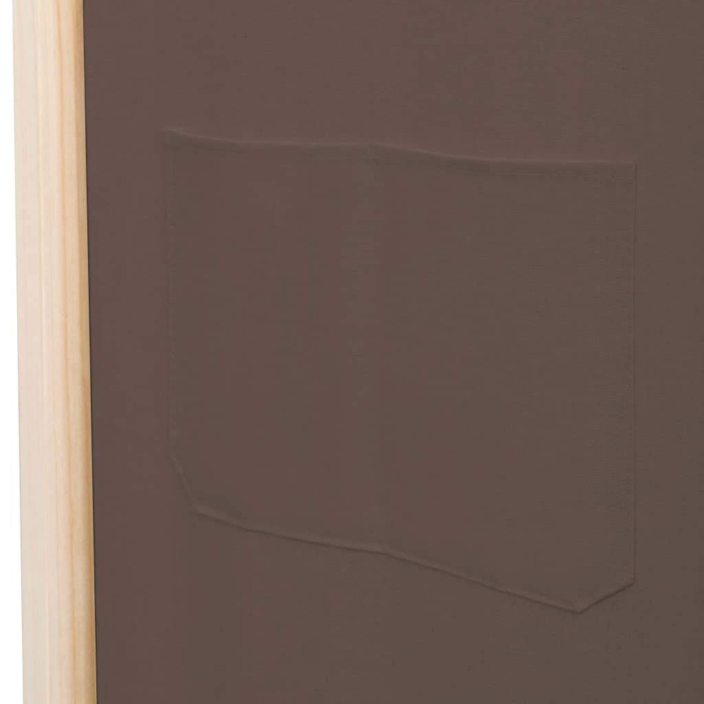 4-Panel Folding Room Divider Privacy Screen - 62.9