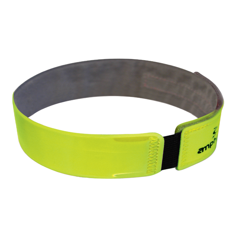 Amphipod Stretch Bright™ Reflective Arm/Ankle Band (480) - High Visibility Safety Gear for Running, Cycling & Nighttime Outdoor Activities