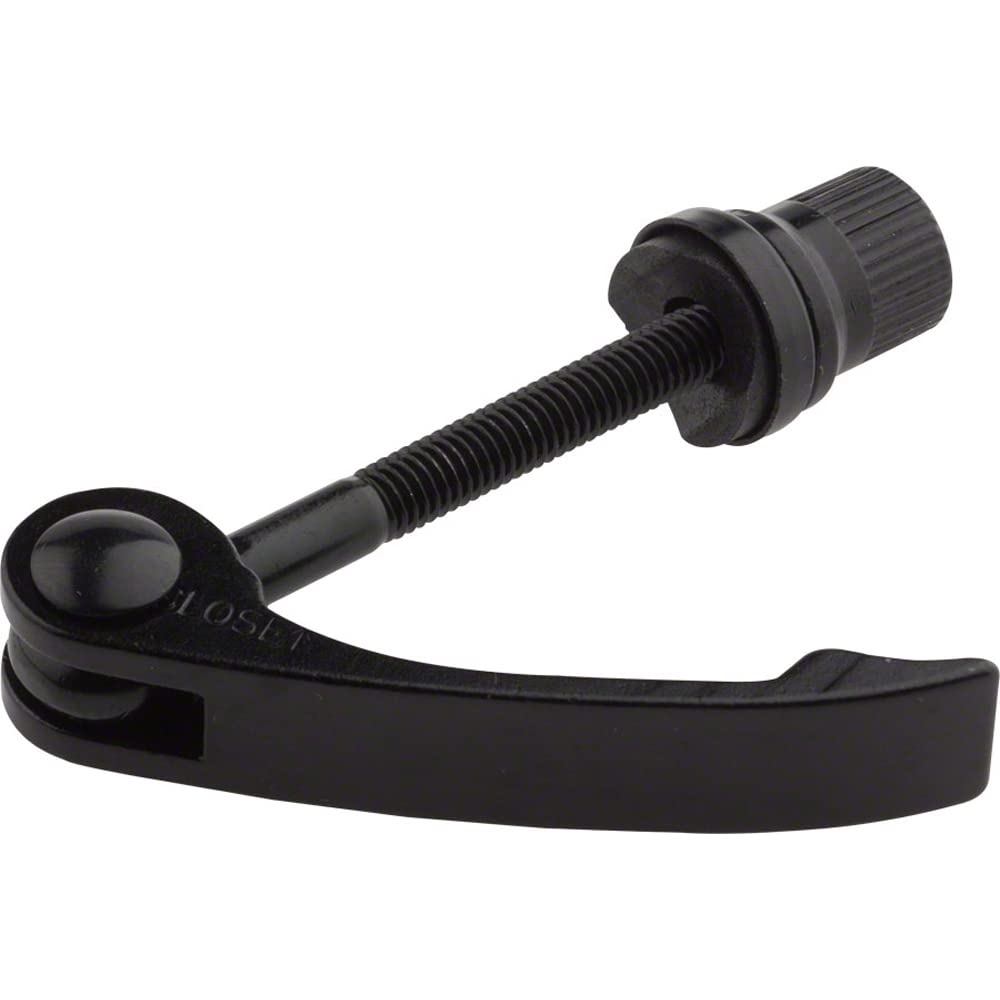 60mm Black Uno Quick Release Seat Binder Clamp - Lightweight Bike Seat Post Clamp for Mountain & Road Bikes - Perfect for Cycling, Commuting & Outdoor Adventures