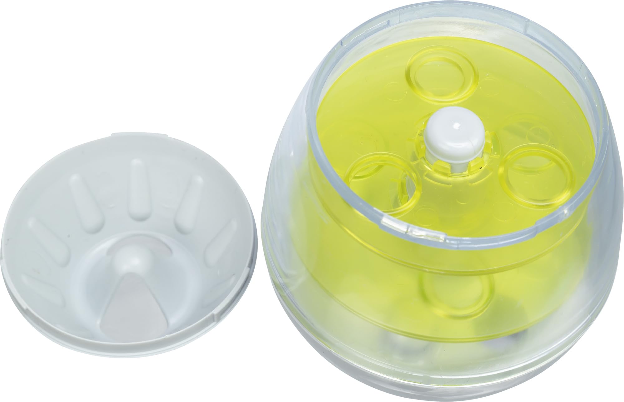 TRIXIE Roly Poly Dog Treat Dispenser - Interactive Puzzle Toy for Dogs with Adjustable Difficulty | Slow Feeder & Mental Stimulation for Small Medium Large Dogs | Perfect for Training, Boredom Relief & Mealtime Fun
