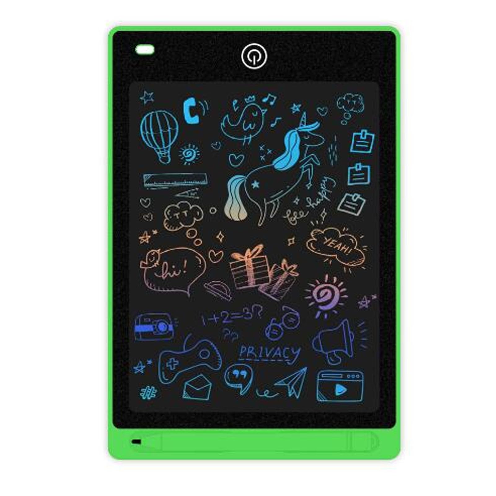 10 Inch LCD Drawing Tablet for Kids - Erasable Writing Pad for Toddlers & Children - Perfect for Home, School & Travel Learning Activities