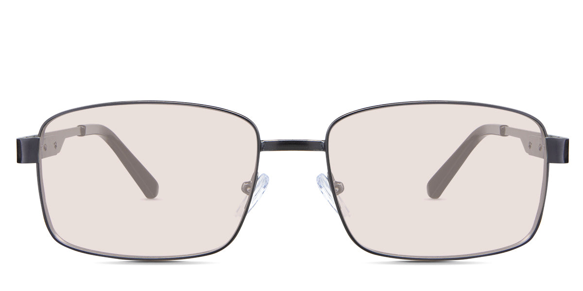 Leo Men's Prescription Tinted Glasses - Stylish & UV Protection for Driving, Outdoor Activities & Fashion