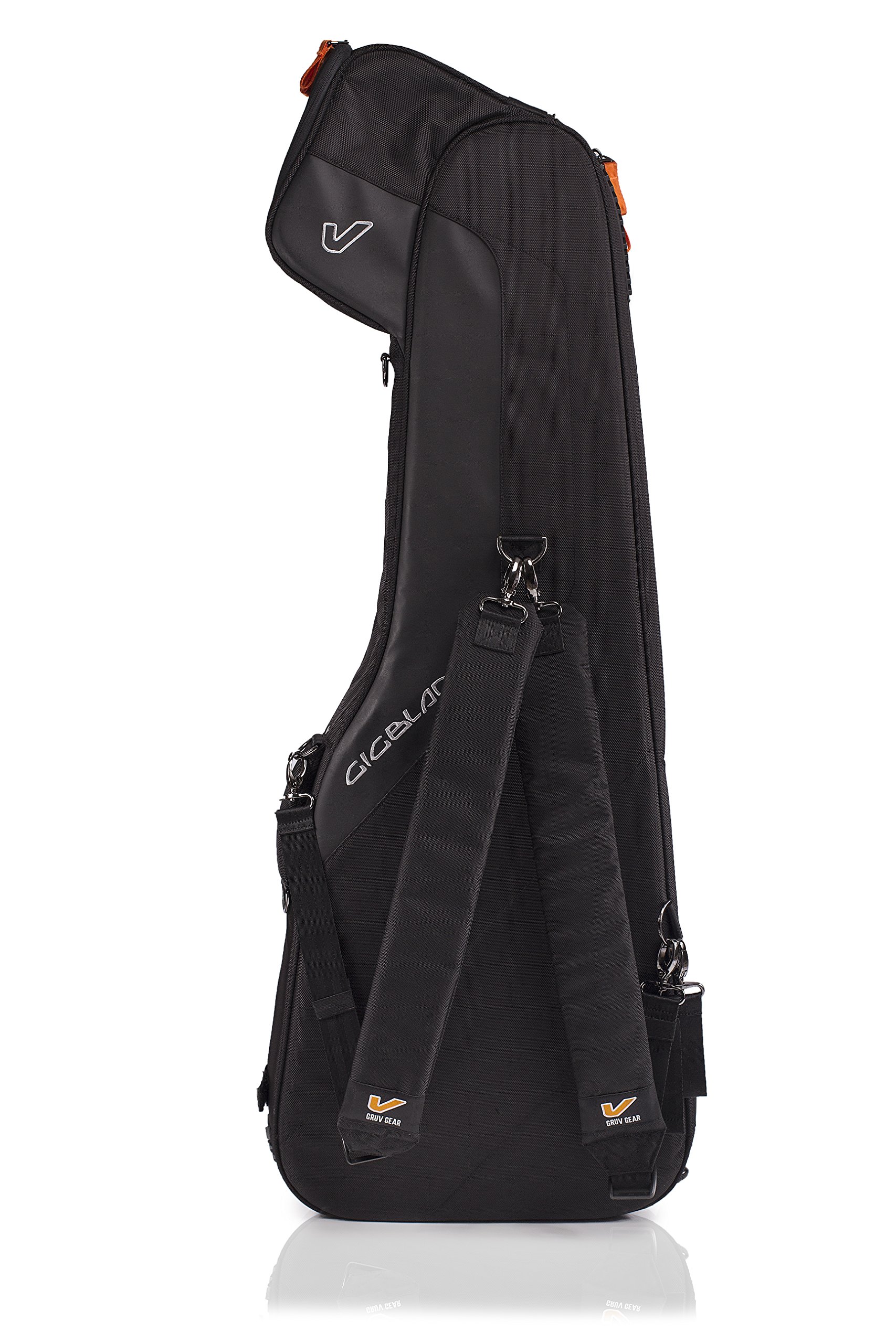 Gruv Gear GigBlade 2 Electric Guitar Stand - Portable & Foldable Black (GIGBLADE2-EG-BLK) | Perfect for Gigging Musicians & Home Practice