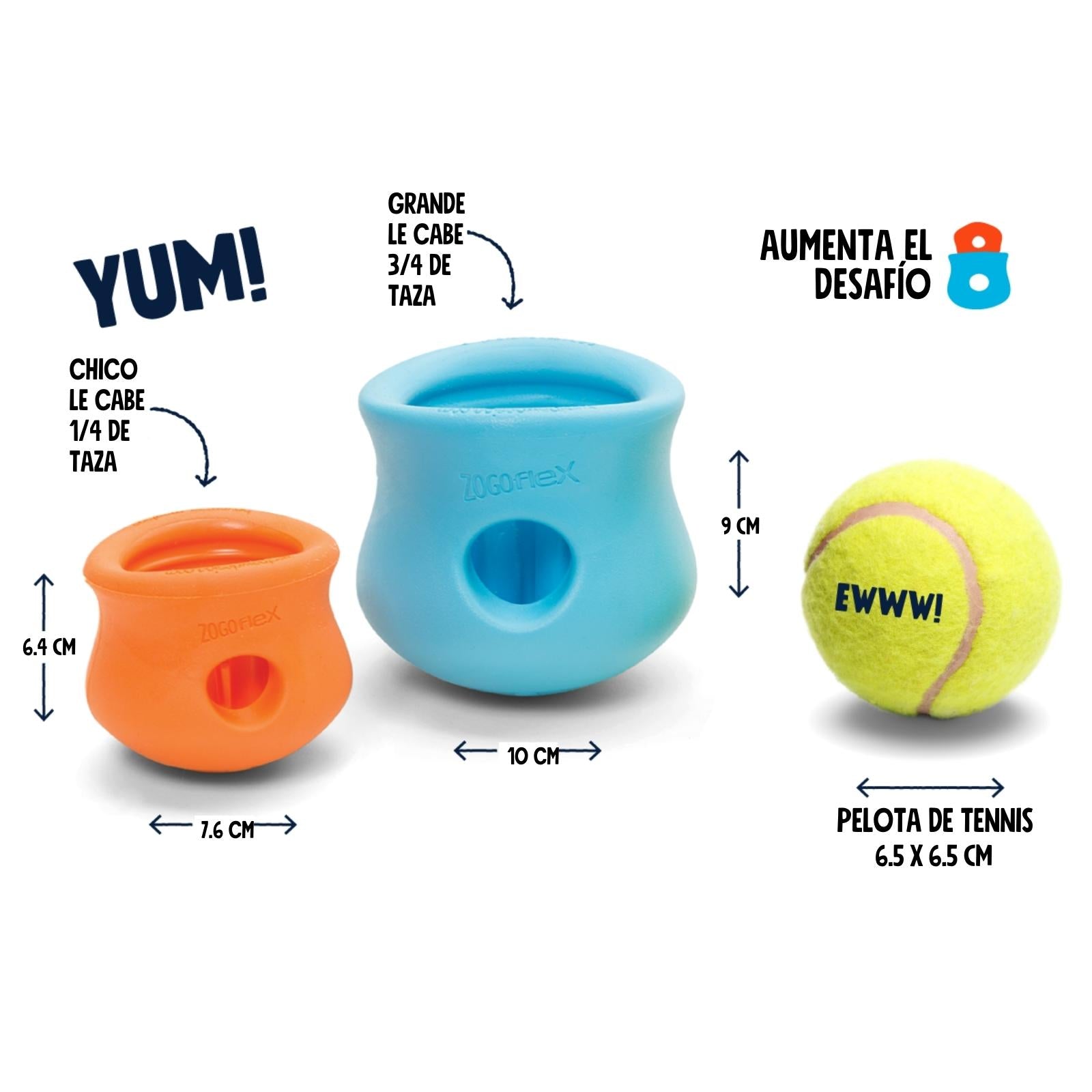 West Paw® TOPPL Dog Puzzle Toy - Green Interactive Treat Dispenser for Mental Stimulation & Training - Perfect for Boredom Relief & Indoor Playtime