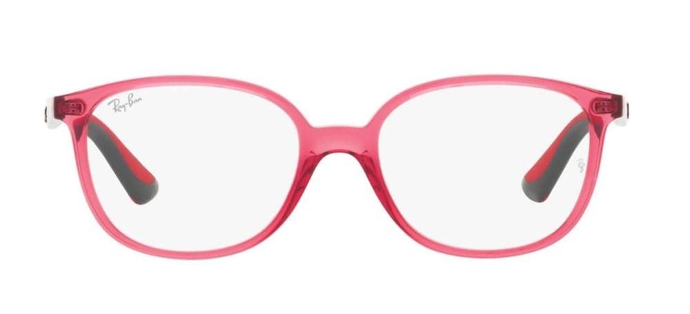 Ray-Ban Kids' Ry1598 Square Prescription Eyeglass Frames - Durable & Stylish Eyewear for Boys & Girls - Perfect for School, Sports & Outdoor Activities