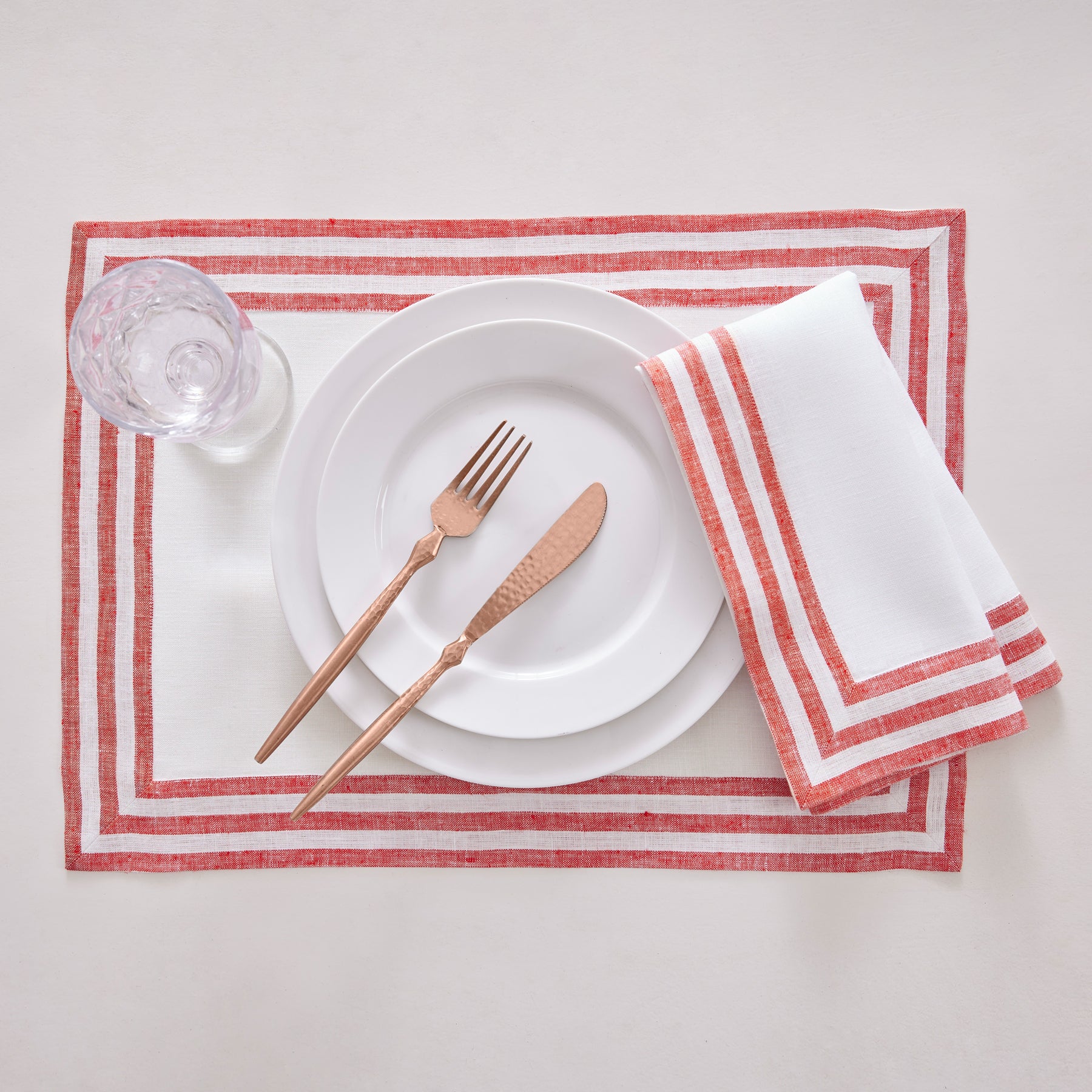 Premium Mila Napkins Set of 4 - Soft & Absorbent Cotton Table Napkins for Dinner Parties, Weddings & Everyday Use