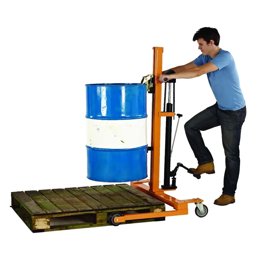 Drum Handler DL250Y - Heavy Duty Drum Lifter & Mover for Industrial Use | GetMePackaging | Perfect for Warehouses, Factories & Drum Storage