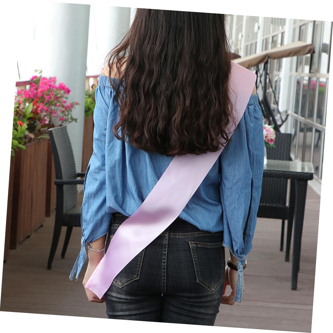 5pcs Baby Party Sashes - Fashionable Baby Shower Decorations & Birthday Belts for Boys Girls - Perfect for 1st Birthday, Christening, Baptism & Special Occasions