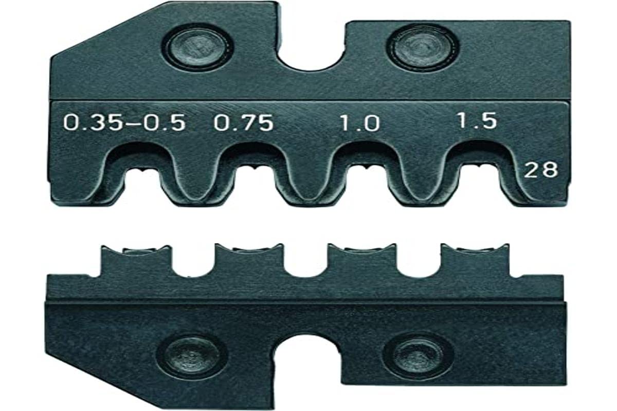 Knipex Crimping Die for AMP Superseal 1.5 Series Connectors - Tyco Electronics 97 49 28 - Perfect for Automotive, Marine & Industrial Wiring Applications