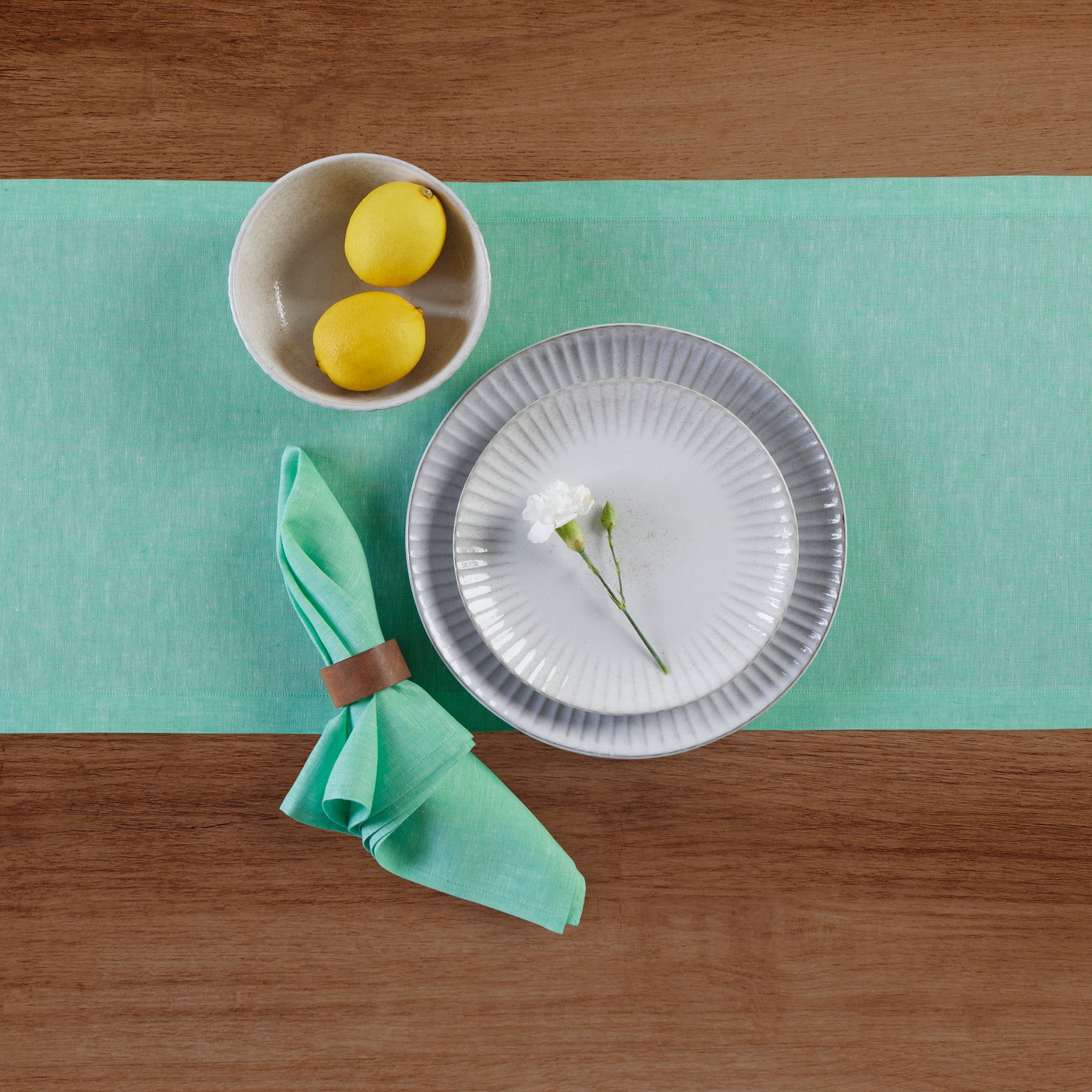 Premium Linen Napkins Set - Soft & Elegant for Dining, Parties & Special Occasions - Athena Collection