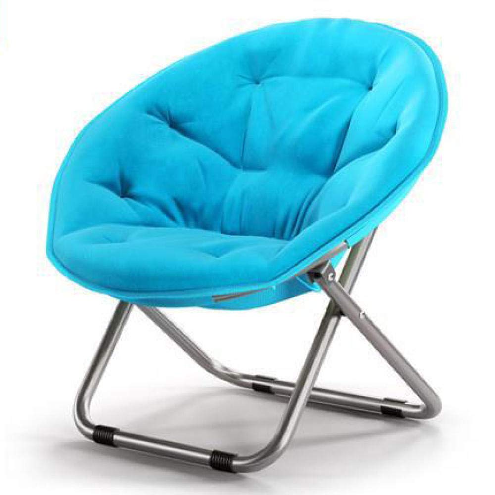 Portable Folding Moon Chair - Lightweight Camping & Fishing Chair for Adults, Comfortable Outdoor Lounge Chair with Back Support, Perfect for Reading, Relaxing in Bedroom, Garden or Beach