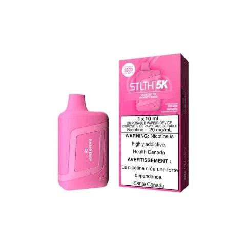 STLTH 5K Disposable Vape - 5000 Puffs, 5 Pack - Long-Lasting Flavor - Perfect for Travel, Parties & On-the-Go Vaping (Ontario)
