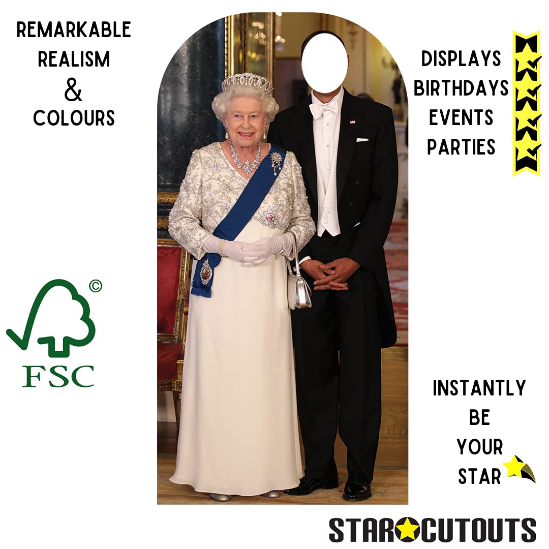 Star Cutouts - Queen Stand-in Cutouts for Hollywood Parties, Movie Nights & Themed Events | Premium Cardboard Celebrity Cut-Outs