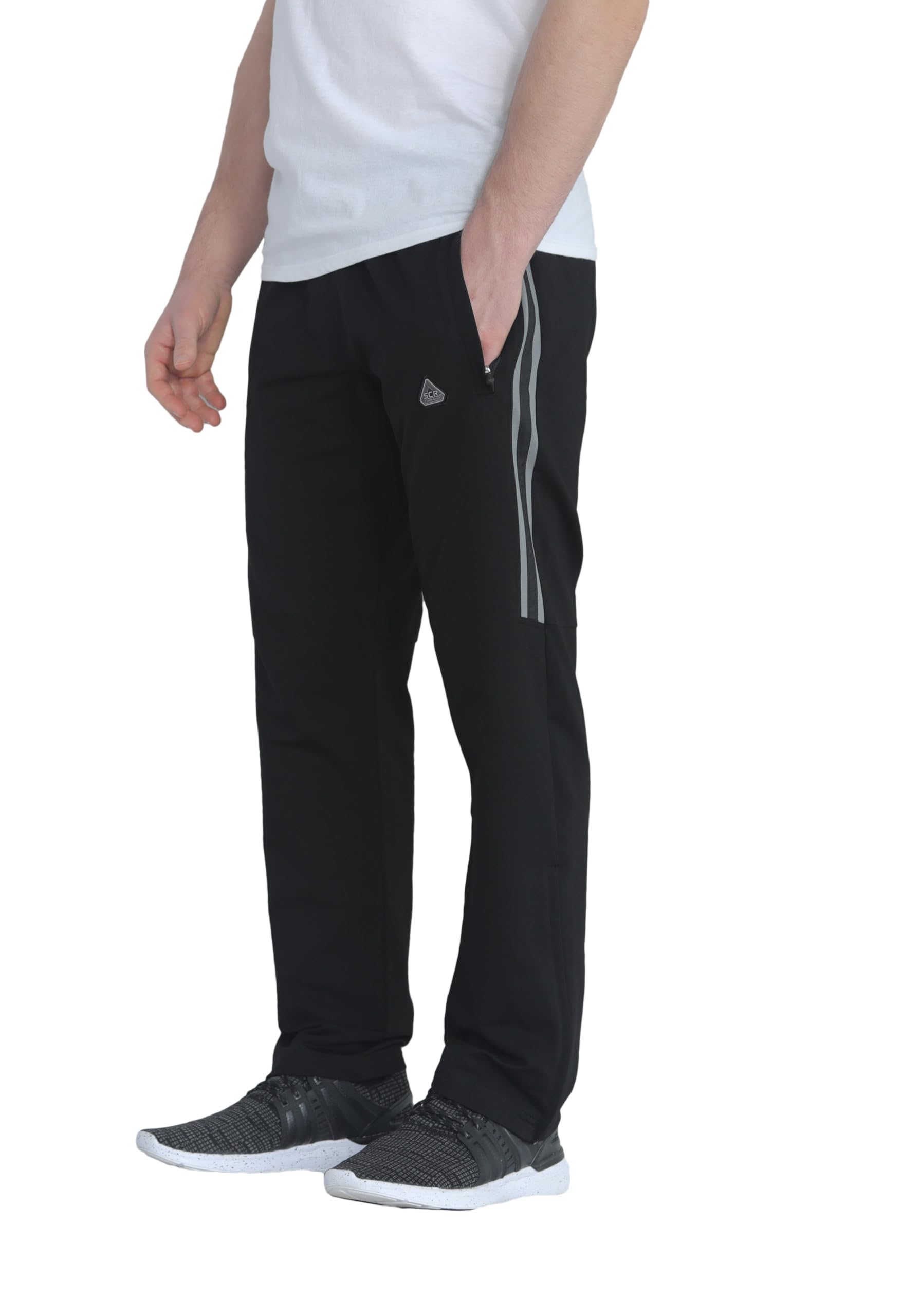 SCR Men's Athletic Sweatpants for Tall & Short - 30/32/34/36/38 Inseam Jogger Pants - Comfortable Workout & Lounge Pants for Gym, Running, and Casual Wear
