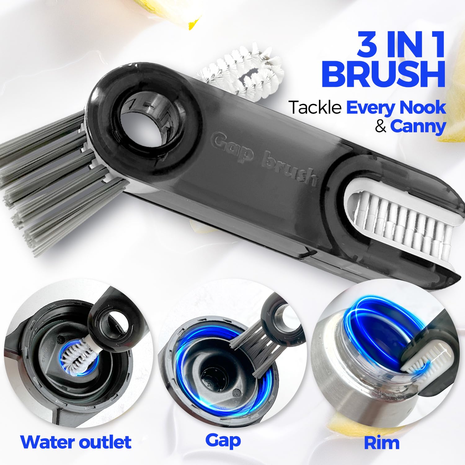 Holikme 6 Pack Bottle Brush Set - 14