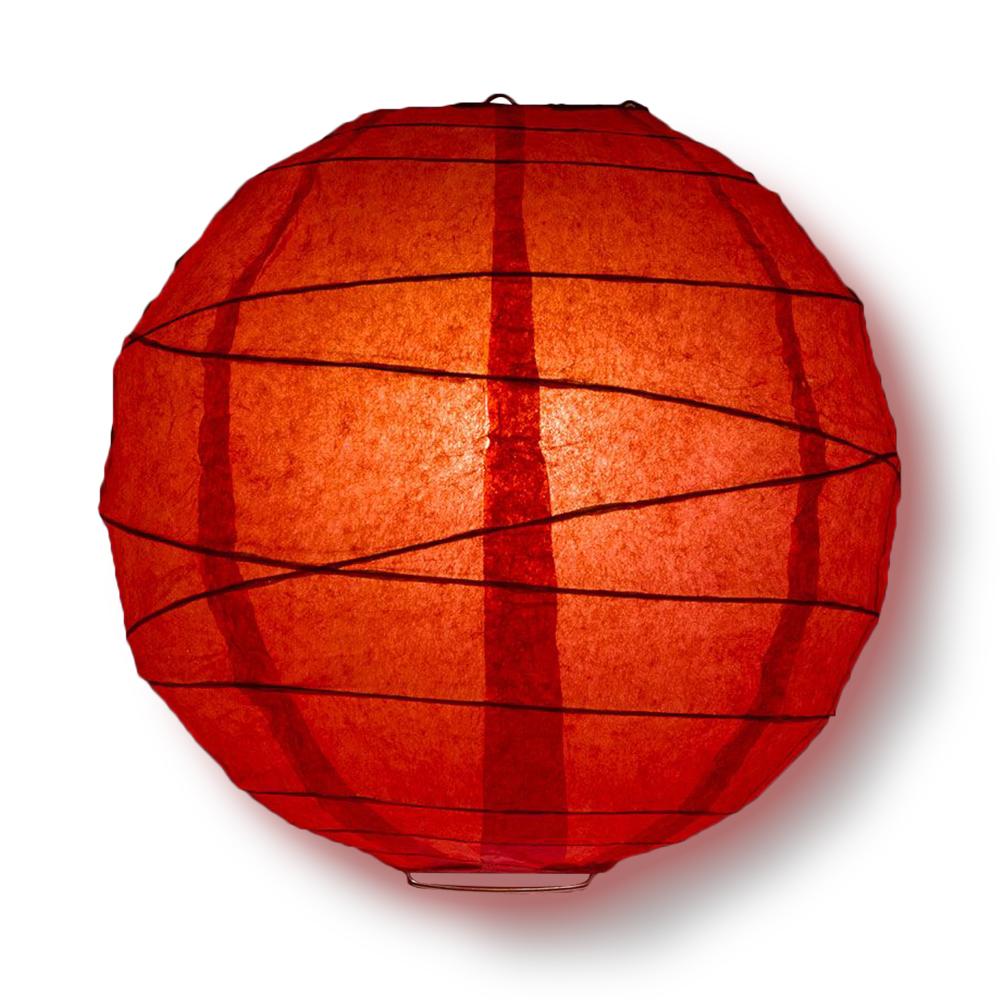 12-Piece Red Paper Lantern Decoration Set - 12/10/8 Inch Chinese New Year Party Decorations for Indoor & Outdoor Celebrations, Weddings, Festivals