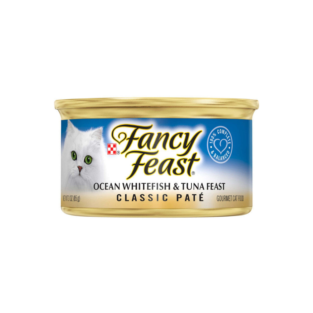 Fancy Feast Wet Cat Food Bundle - 24 Pack of 85g Chunky Classic Gravy Kitten Food with Creamy Chicken Liver & Chicken Recipe | High Protein, Nutritious & Healthy Wet Food for Kittens & Adult Cats | Perfect for Mealtime, Travel & Treats