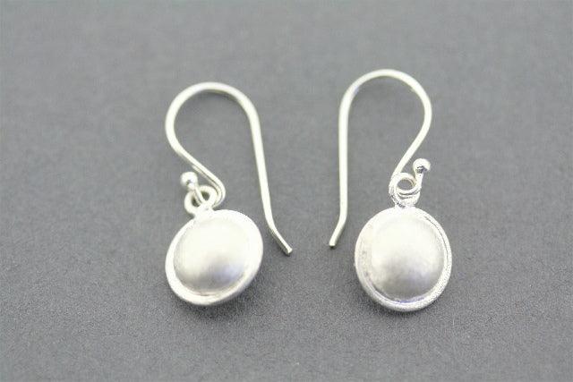Sterling Silver Cup Drop Earrings for Women - Elegant Dangle Earrings for Party, Wedding & Everyday Wear